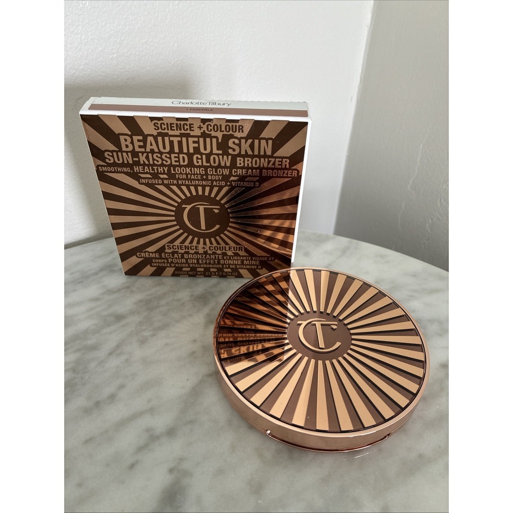 Charlotte Tilbury Sun-Kissed Glow Cream Bronzer 1 Fair/Pale 0.74oz
